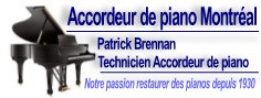 Accordeur de piano Montréal Patrick Brennan