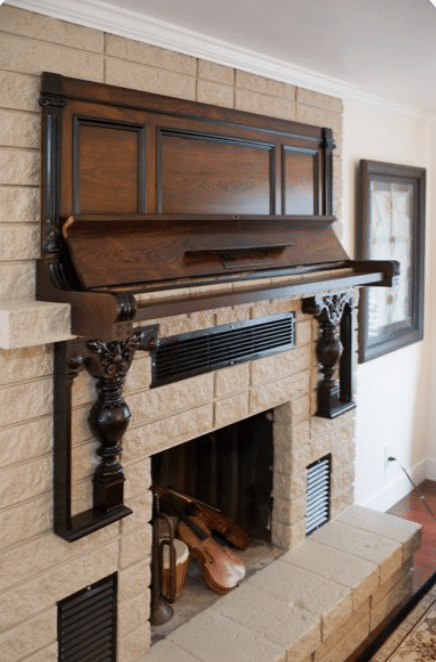 Transformation et ramassage piano pour recyclage