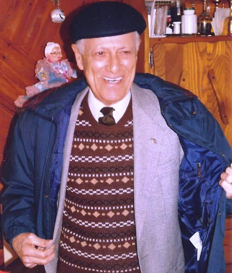 Henri Coulombe as a young man