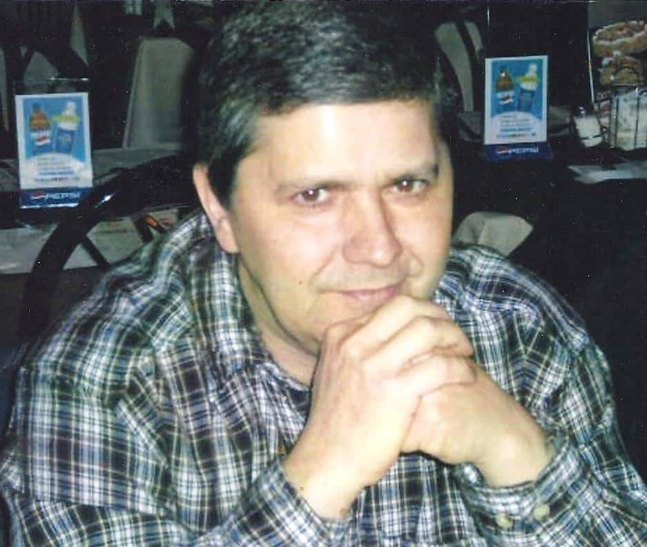 Portrait of Serge Coulombe in his workshop