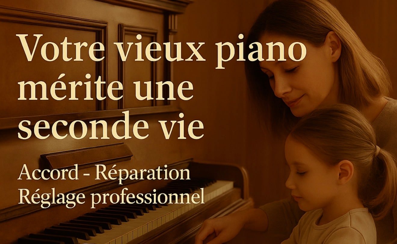 Votre vieux piano mérite une seconde vie