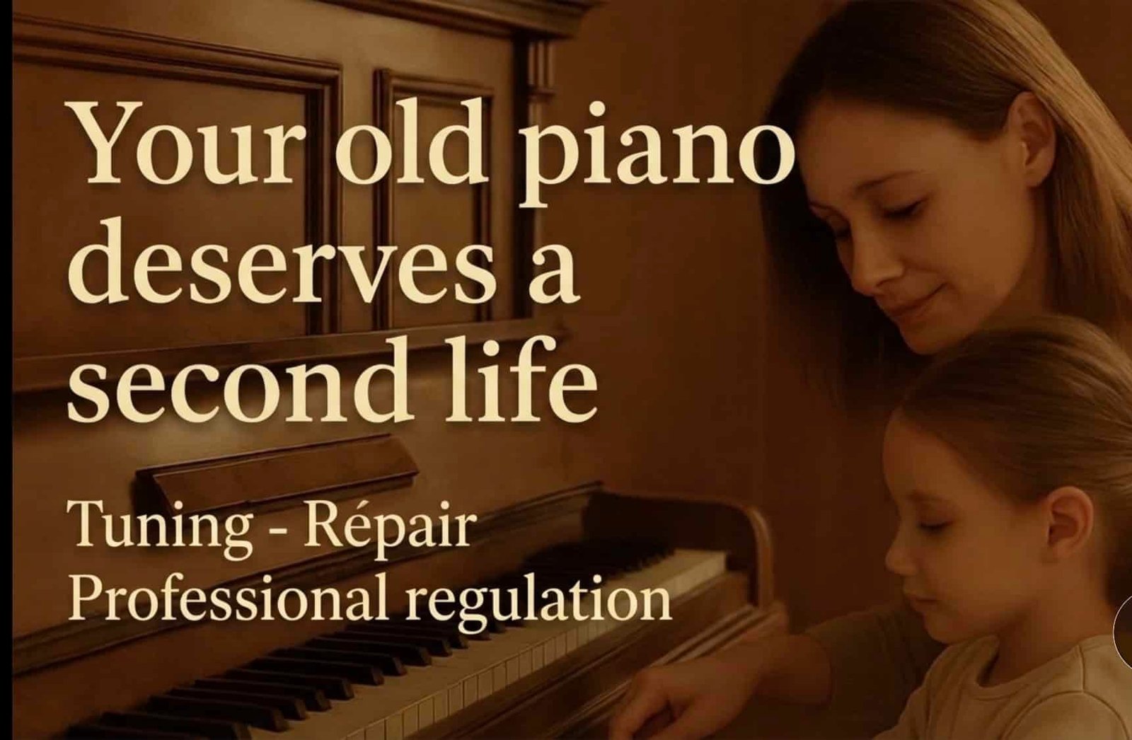 Your old piano deserves a second life